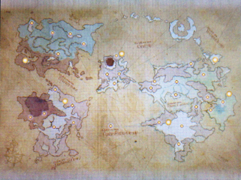 Bravely Default Dragon Map