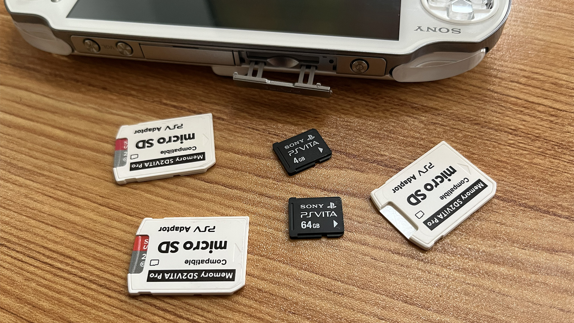 PS Vita memory cards